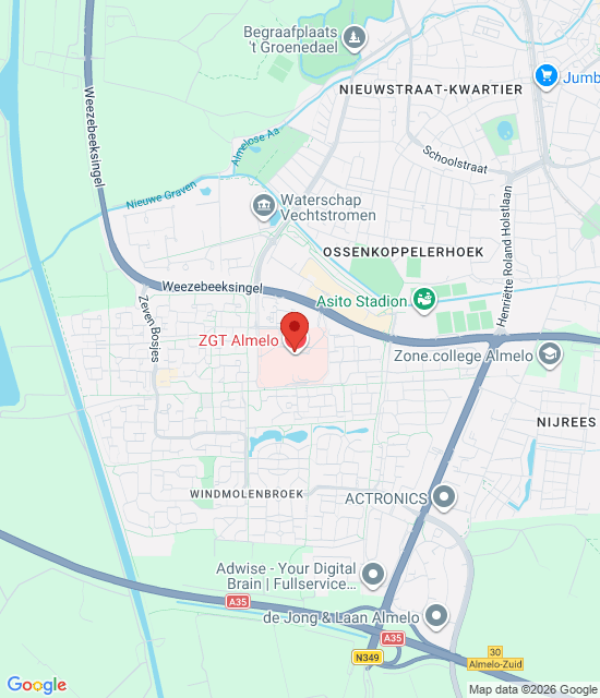 Google maps image for General Practitioner Almelo (formerly CHPA)
