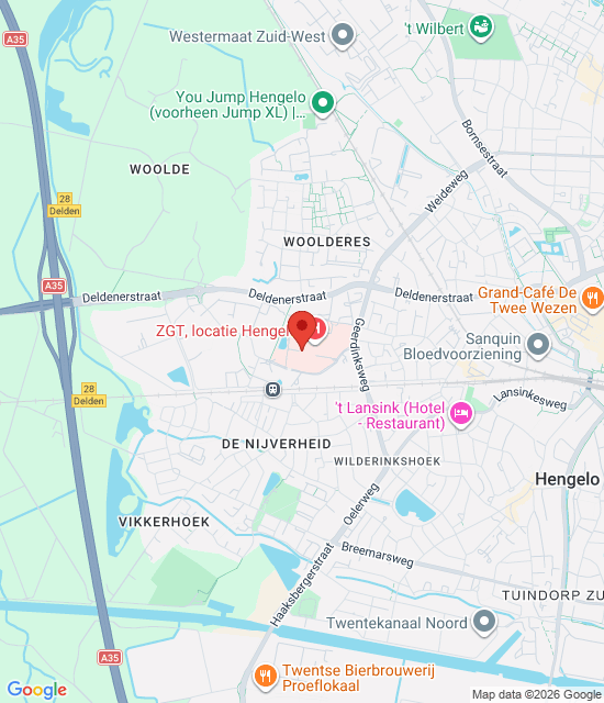 Google maps image for Oddział ratunkowy GP Hengelo