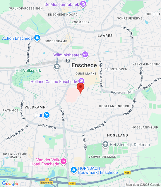 Google maps afbeelding voor Huisartsenspoedpost Enschede