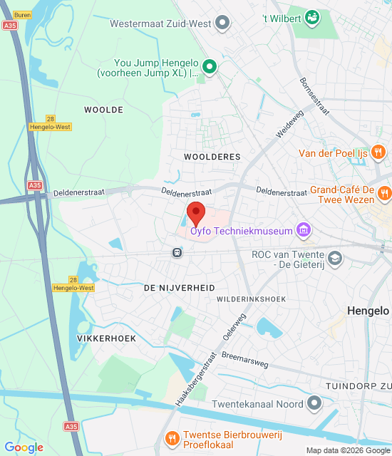 Google maps afbeelding voor Huisartsenspoedpost Hengelo